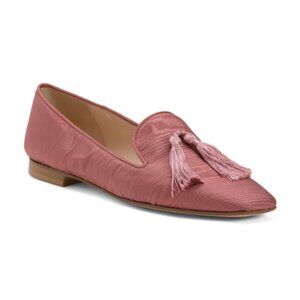 PROSPERINE Blush Made In Italy Loafers With Tassels